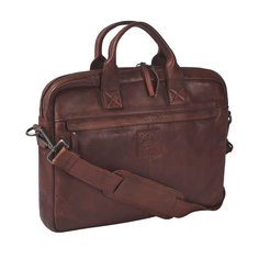 Сумка-папка для документов мужская Dr.Koffer M402742-249-05, коричневый