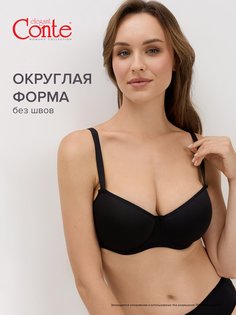 Бюстгальтер CE DAY BY DAY RB0001, р.80B, черный Conte