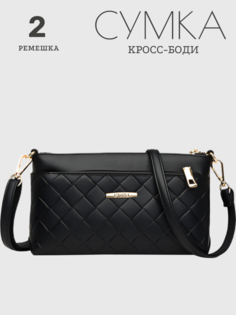 Сумка кросс-боди женская M2031 черная No Brand