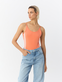 Боди женское Adidas Adicolor Cotton Body FM2578 оранжевое 36 EU