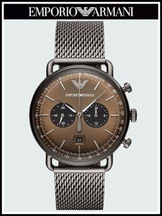 Наручные часы мужские Emporio Armani A11141R коричневые