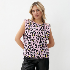 Футболка женская MINAKU 000548441 розовая 42 RU