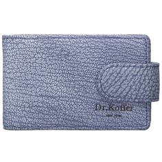 Визитница женская Dr.Koffer X510151-181-60 синяя