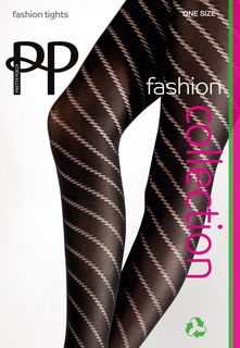 Фантазийные колготки с рисунком в виде спирали Pretty Polly