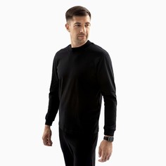 Лонгслив мужской Basia 9921885 черный 52 RU