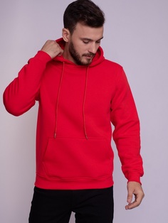 Худи унисекс Uzcotton 1-UZ-M-H красное 3XL