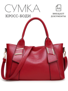 Сумка кросс-боди женская M08220716-18, красный No Brand