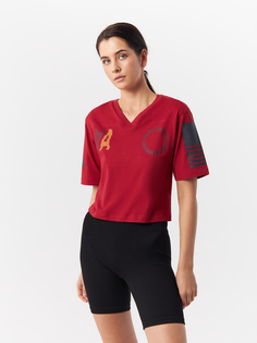 Футболка женская Adidas Womens T-shirt DX7792 красная M