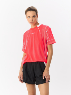 Футболка женская Adidas Equipment  DH3046 оранжевая 32 EU