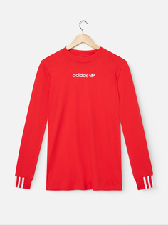 Лонгслив женский Adidas Coeeze LS DU7198 красный 32 EU