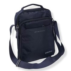 Сумка мужская PouchMan 3728, синий No Brand