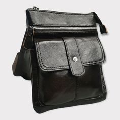 Сумка мужская PouchMan 8136 коричневая No Brand