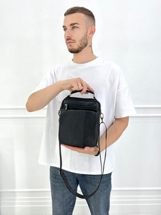 Сумка мужская PouchMan 219, черный No Brand