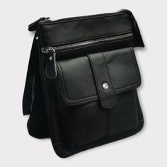 Сумка мужская PouchMan 8136 черная No Brand