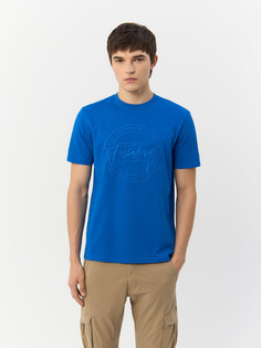Футболка мужская QS by s.Oliver 2138494/55L0 синяя XS
