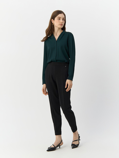 Брюки женские Gerry Weber 122081-66204-11000-40R черные 40