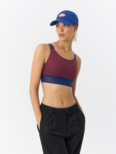 Топ женский Adidas Believe This Medium-Support Workout Bra GR8080 бордовый XL