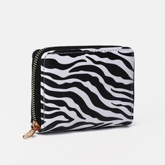 Кошелек женский 9494855 белый/черный No Brand