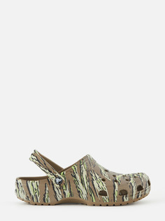 Сабо унисекс Crocs Classic Printed Camo Clog 206454 хаки 45-46 EU