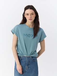 Футболка женская MEXX TU2195036W синяя XXL