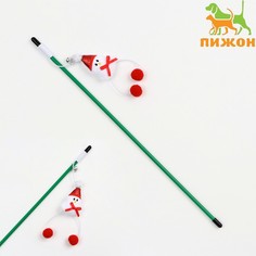 Игрушка для кошек Пижон Снеговик 40 см