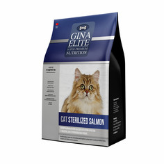 Сухой корм для кошек Gina Elite Cat Sterilized, для стерилизованных, с лососем, 20 кг