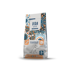 Сухой корм для собак Vida Super, с лососем, рыбой и овощами, 2 кг