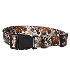 Ошейник для собак Foxie Sultry forest разноцветный L 2,5 х 45-70 см