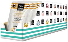 Влажный корм для кошек CATS MENU с курицей в соусе, 32шт по 85г