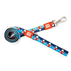 Поводок для собак Max&Molly Безумная акула, короткий, разноцветный, полиэстер, 120 см, XS