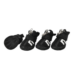 Кроссовки для собак Puppia Hiker, чёрные, полиэстер, XL