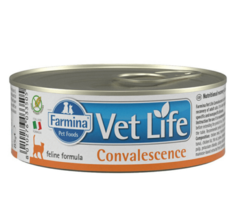 Корм влажный Farmina Vet Life Convalescence для кошек, 12x85 г