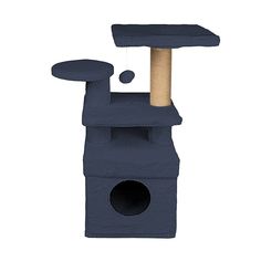 Дом-когтеточка для кошек Dubex Box 65 x 39 x 85 см джут