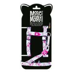 Комплект для кошек Шлейка-поводок Сакура 2 предмета Max&Molly