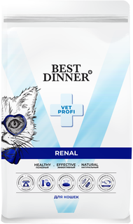 Сухой корм для кошек Best Dinner Vet Profi Renal с курицей 1,5 кг