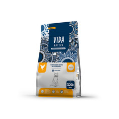 Сухой корм для кошек Vida Nativa, с курицей и черникой, 0,32 кг