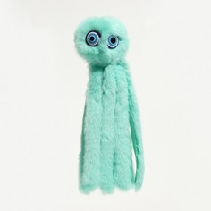 Игрушка для кошек Осьминожек из искусственного меха , до 19 см, мятная Пижон