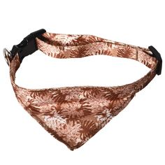 Ошейник для собак Foxie Sultry forest оранжевый S