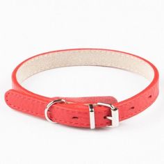 Ошейник для собак Mr.Kranch красный 39-50 см