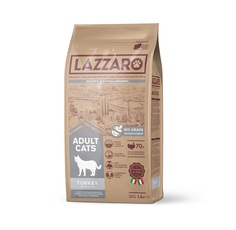 Сухой корм для кошек Lazzaro Indoor беззерновой 1,5 кг
