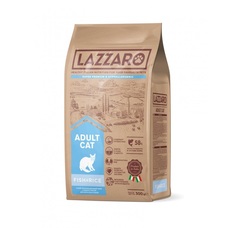 Сухой корм для кошек Lazzaro с рыбой и рисом 300 гр