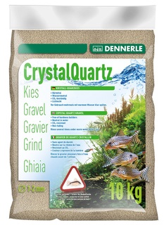 Грунт для аквариума Dennerle Kristall-Quarz природный белый 10кг
