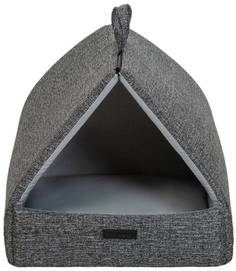 Домик для кошек и собак Dogmoda Шале, 54x52x49 см, серый