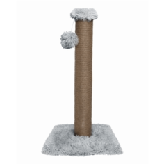 Когтеточка-столбик для кошек Dubex Fluffy Сlassic 39 x 39 x 80 см плюш-джут