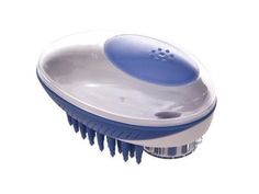 Щетка M-Pets с дозатором для мыла Rubeaz 11,5х7,5 см синий