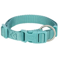 Ошейник для собак Trixie Premium, нейлон, аква, XS-S, 22-35 см