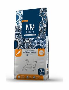 Сухой корм Grain Free с лососем и тыквой для взрослых кошек 7 кг No Brand