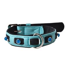 Ошейник для собак Foxie Lagoon голубой S 1,5 х 30-45 см