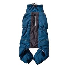 Комбинезон для собак синий 35 см мальчик No Brand