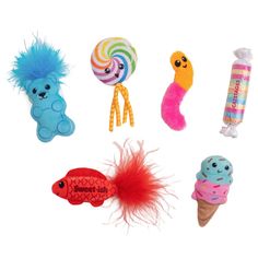 Игрушки для кошек Сatstages Dental Вкусняшки с кошачьей мятой 6 шт Catstages